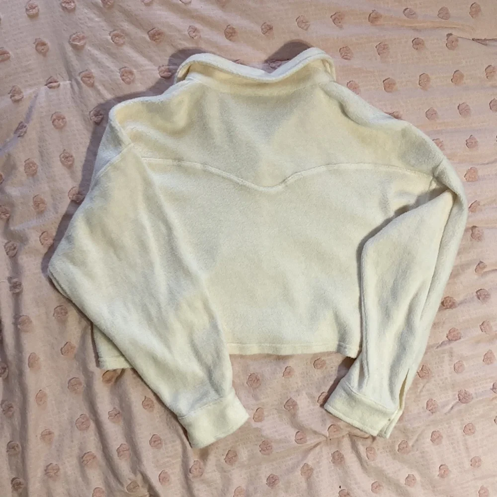 NEW wild fable fleece button up crop - Picture 7 of 7